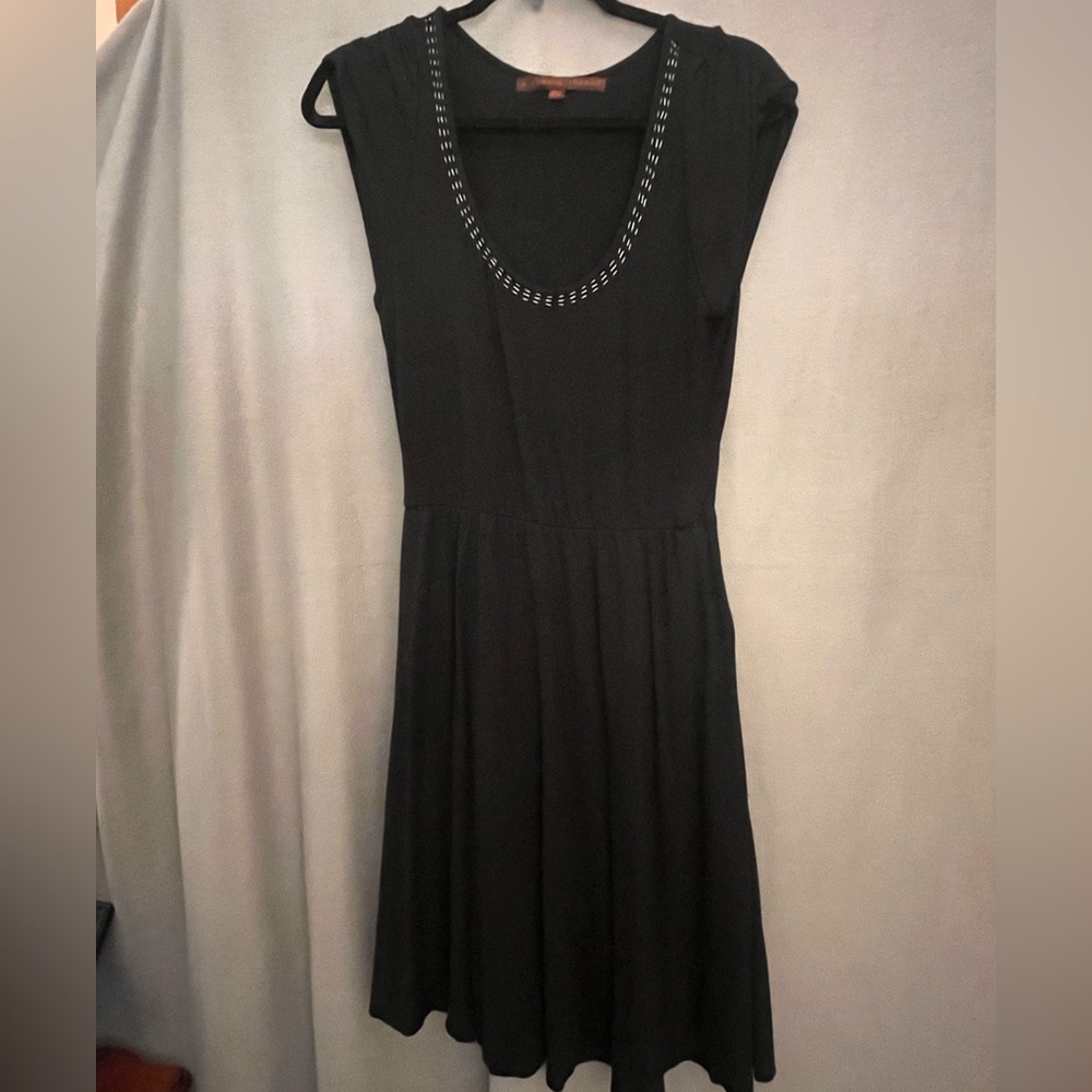 Elegant Black Midi Dress